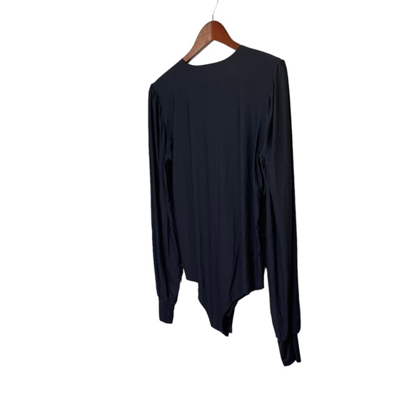 Commando Butter Balloon Sleeve Bodysuit Long Sleeves Shapewear Black Neutral - Picture 10 of 11